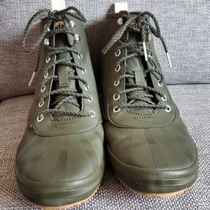 Keds Scout Boot Olive Green  Splash Kicks